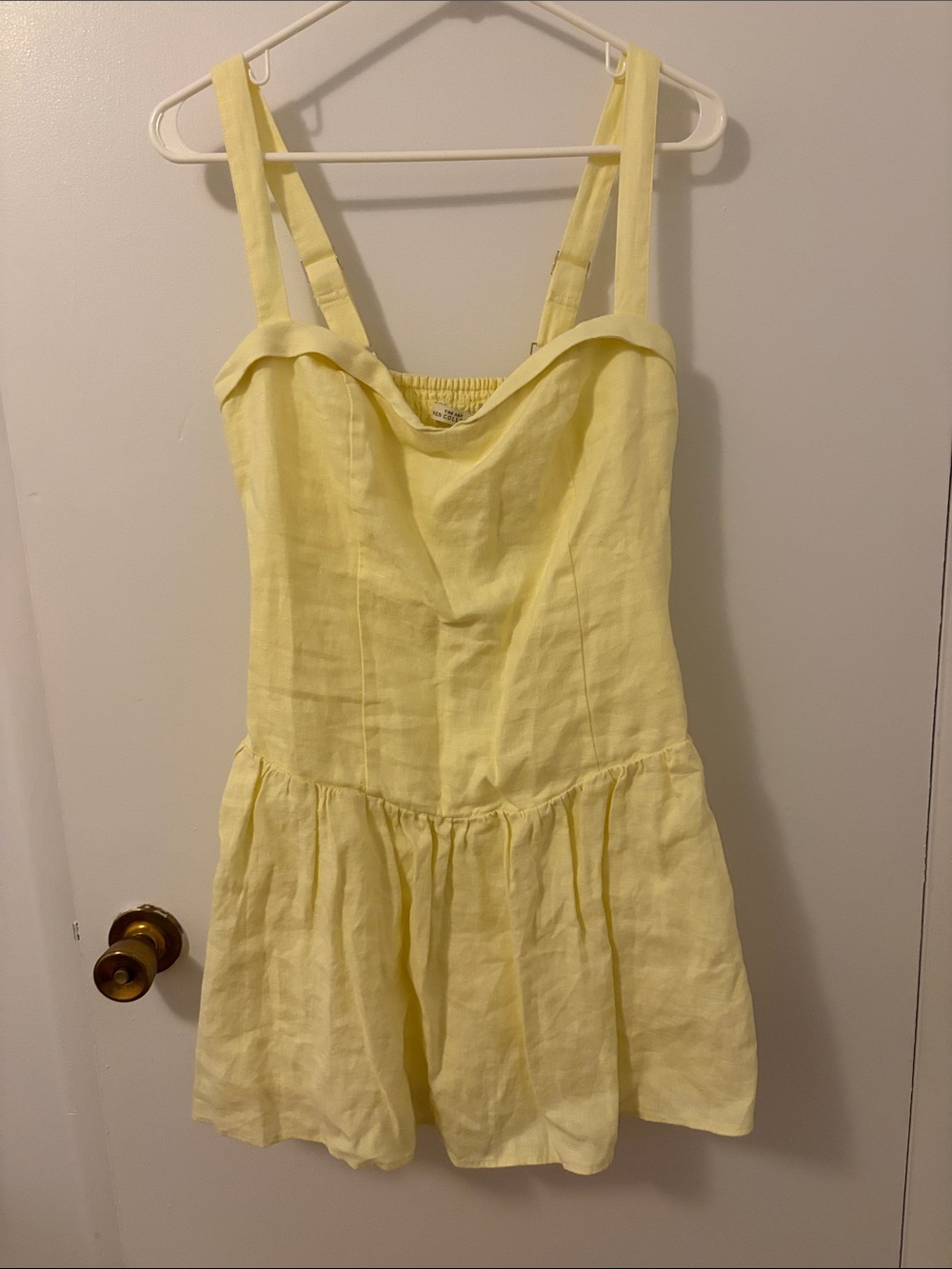 Abercrombie and Fitch Butter Yellow Romper